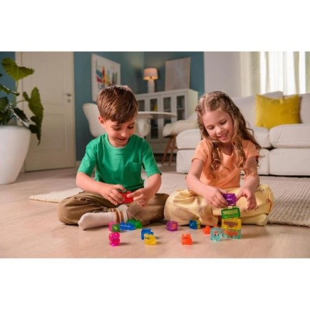 My Pets and Me - Jeu de construction - JELLY BLOX - GOLIATH - 20 blocs - 2 personnages - 2 animaux - Des 2 ans