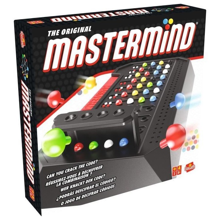 Mastermind Classic - Jeu de société - GOLIATH - Des 8 ans Mastermind Classic - Jeu de société - GOLIATH - Des 8 ans