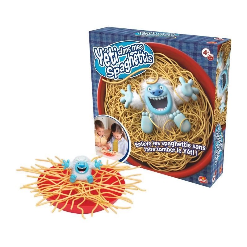 Yéti dans mes spaghettis - Jeu de société - GOLIATH - Des 4 ans
