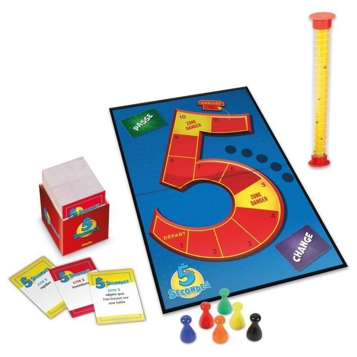5 secondes - Jeu d'ambiance et de rapidité - GOLIATH - Des 8 ans 5 secondes - Jeu d'ambiance et de rapidité - GOLIATH - Des 8 ans
