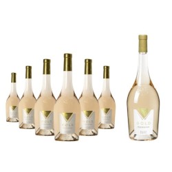 Gold 2024 Côtes de Provence - Vin rosé de Provence - 6x75 cl + 1 mag