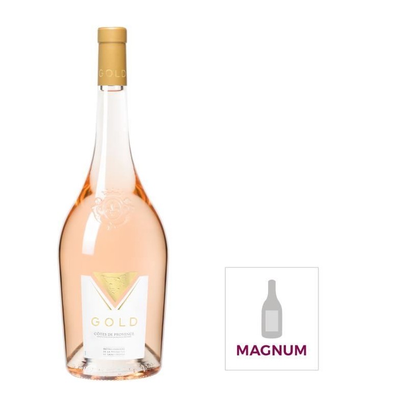 Magnum Gold - Côtes de Provence - Vin rosé 2024 Magnum Gold - Côtes de Provence - Vin rosé 2024