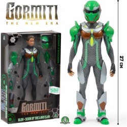 Figurine articulée - GORMITI - Scion avec armure Modele Terre - 27 cm