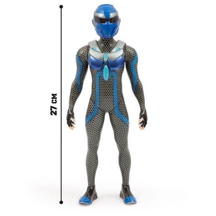 Figurine articulée - GORMITI - Scion avec armure Modele Eau - 27 cm - a partir de 4 ans - GRV032 Figurine articulée - GORMITI - Scion avec armure Modele Eau - 27 cm - a partir de 4 ans - GRV032