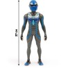 Figurine articulée - GORMITI - Scion avec armure Modele Eau - 27 cm -