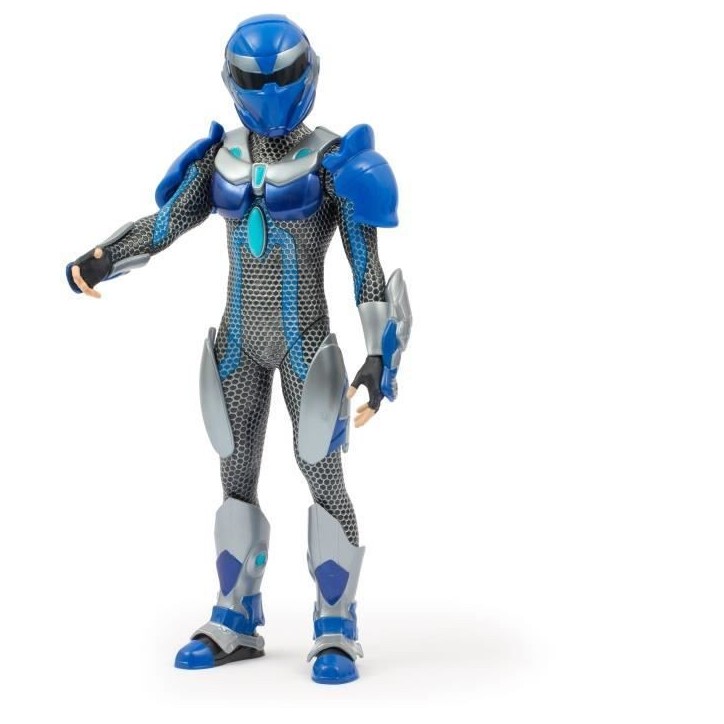 Figurine articulée - GORMITI - Scion avec armure Modele Eau - 27 cm - a partir de 4 ans - GRV032 Figurine articulée - GORMITI - Scion avec armure Modele Eau - 27 cm - a partir de 4 ans - GRV032
