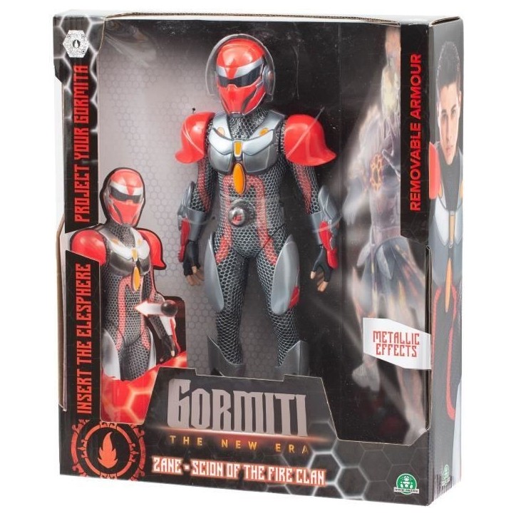 Figurine articulée - GORMITI - Scion avec projecteur Eau - Carter - 27 cm - a partir de 4 ans - GRV051 Figurine articulée - GORMITI - Scion avec projecteur Eau - Carter - 27 cm - a partir de 4 ans - GRV051