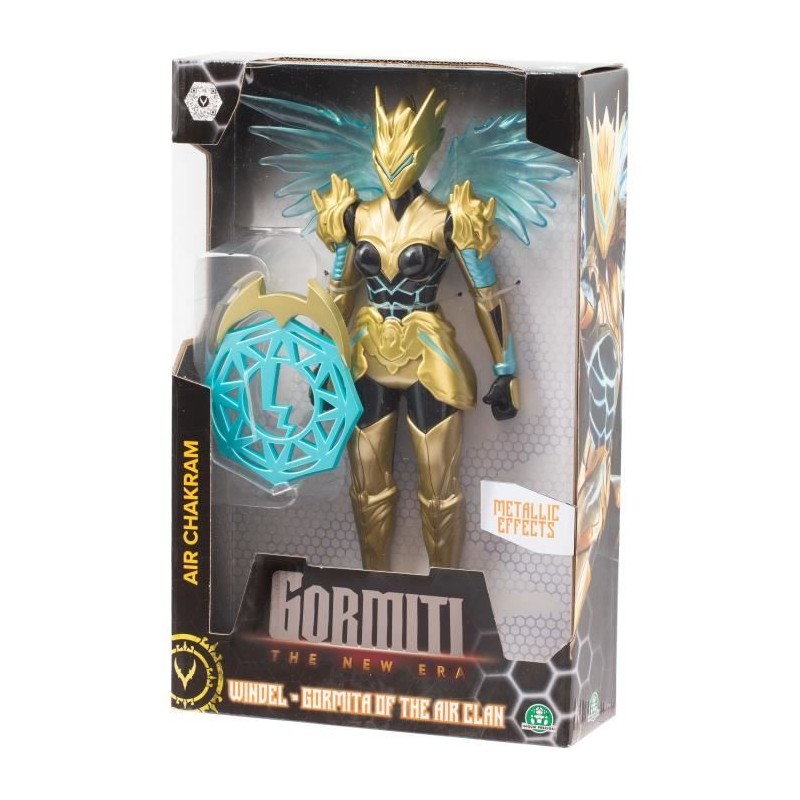 Figurine articulée - GORMITI - Gormiti avec arme Modele Air - 27 cm - Figurine articulée - GORMITI - Gormiti avec arme Modele Air - 27 cm -