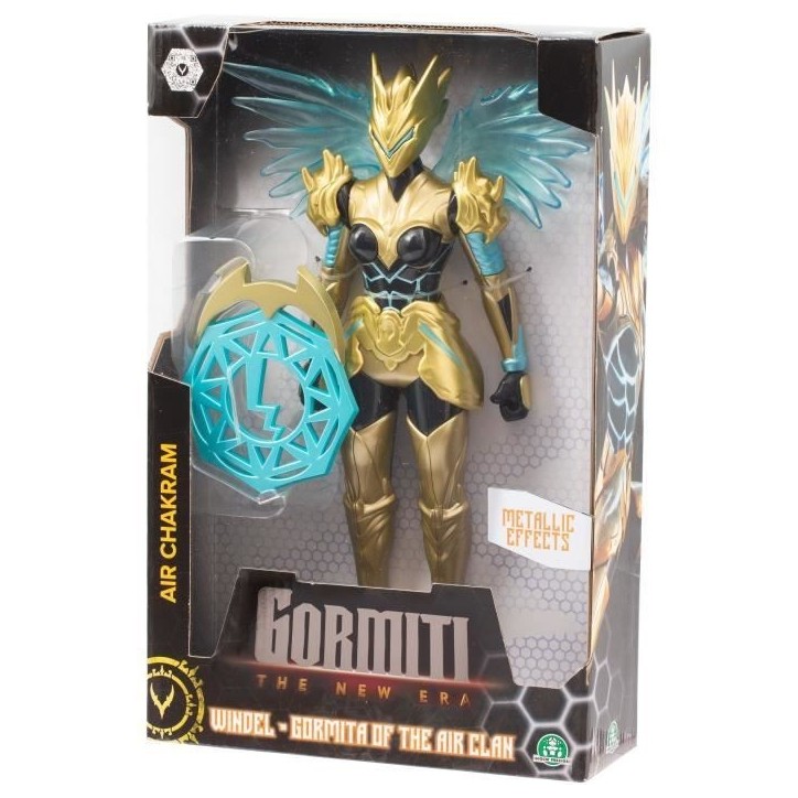 Figurine articulée - GORMITI - Gormiti avec arme Modele Air - 27 cm - a partir de 4 ans - GRV062 Figurine articulée - GORMITI - Gormiti avec arme Modele Air - 27 cm - a partir de 4 ans - GRV062