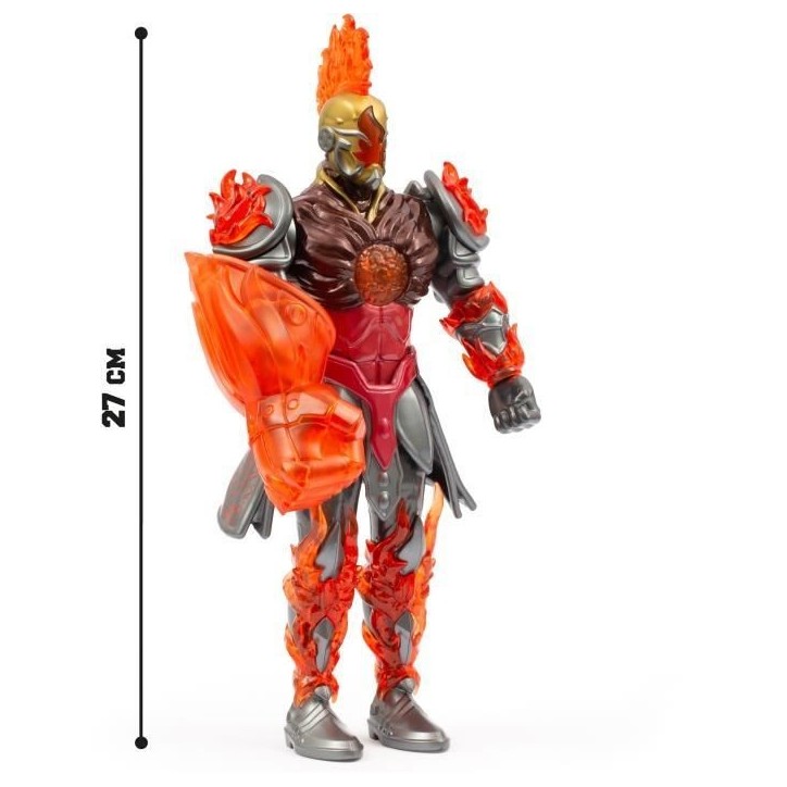Figurine articulée - GORMITI - Gormiti avec arme Modele Feu - 27 cm - a partir de 4 ans - GRV063 Figurine articulée - GORMITI - Gormiti avec arme Modele Feu - 27 cm - a partir de 4 ans - GRV063