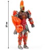 Figurine articulée - GORMITI - Gormiti avec arme Modele Feu - 27 cm -