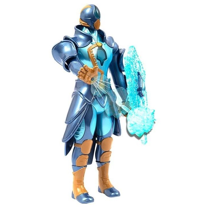 Figurine articulée - GORMITI - Gormiti avec attaque lumineuse Eau - Aqu - 27 cm - a partir de 4 ans - GRV071 Figurine articulée - GORMITI - Gormiti avec attaque lumineuse Eau - Aqu - 27 cm - a partir de 4 ans - GRV071