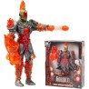 Figurine articulée - GORMITI - Gormiti avec attaque lumineuse Feu - F