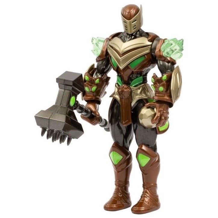Figurine articulée - GORMITI - Gormiti avec attaque lumineuse Terre - Rockard - 27 cm - a partir de 4 ans - GRV074 Figurine articulée - GORMITI - Gormiti avec attaque lumineuse Terre - Rockard - 27 cm - a partir de 4 ans - GRV074