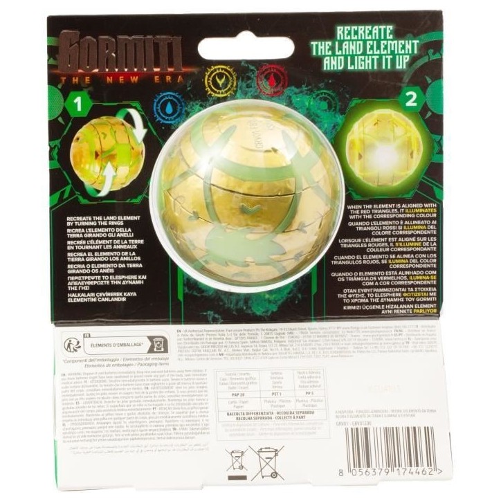 Elesphere électronique - GORMITI - Effets lumineux Terre - a partir de 4 ans - GRV012