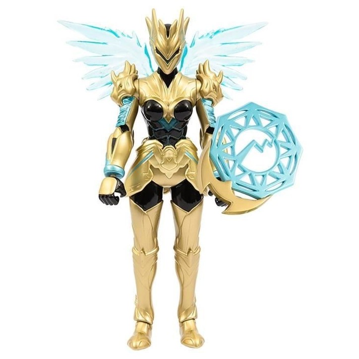 Figurine articulée - GORMITI - Gormiti avec attaque lumineuse Air - Windel - 27 cm - a partir de 4 ans - GRV072