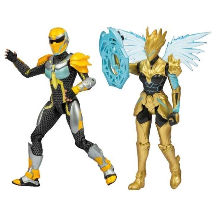 Coffret figurines - GORMITI - Scion et Gormiti associé Air - Skye et Windel - 15 cm - a partir de 4 ans - GRV191
