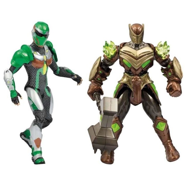 Coffret figurines - GORMITI - Scion et Gormiti associé Terre - Glen et Rockard - 15 cm - a partir de 4 ans - GRV193 Coffret figurines - GORMITI - Scion et Gormiti associé Terre - Glen et Rockard - 15 cm - a partir de 4 ans - GRV193