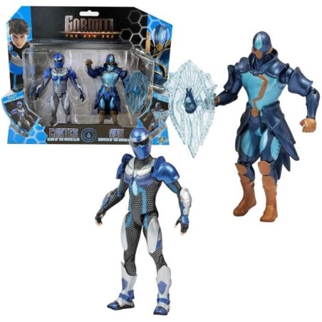 Coffret figurines - GORMITI - Scion et Gormiti associé Eau - Carter e