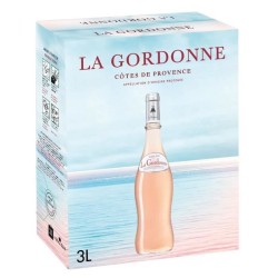 Bag in Box La Gordonne Côtes de Provence - Vin rosé de Provence - Bi