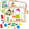 Jeu éducatif - GOULA - Coffret formes magnétiques - 12 activités av