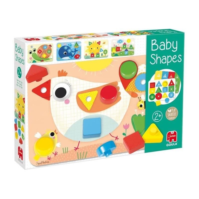 BABY SHAPES GOULA - Jeux d'apprentissage BABY SHAPES GOULA - Jeux d'apprentissage