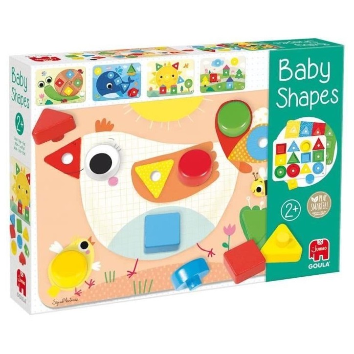 BABY SHAPES GOULA - Jeux d'apprentissage BABY SHAPES GOULA - Jeux d'apprentissage