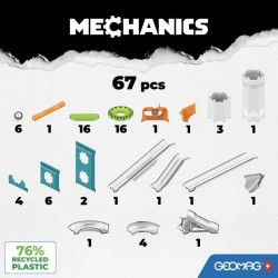 Circuit de billes - GEOMAG - Mechanics Gravity Race Track - 67 pieces