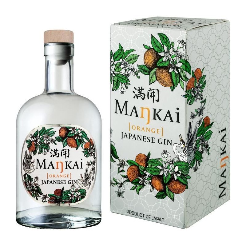 Mankai - Orange - Gin - 70 cl - 43,0% Vol. Mankai - Orange - Gin - 70 cl - 43,0% Vol.