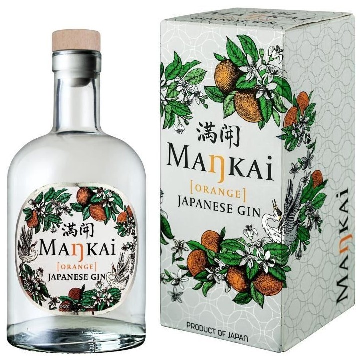 Mankai - Orange - Gin - 70 cl - 43,0% Vol.
