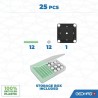 Coffret de construction - GEOMAG - Glow Recycled - 25 pieces - Lumines