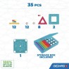 Coffret de construction - GEOMAG - Glitter Panels - 35 pieces - Magné
