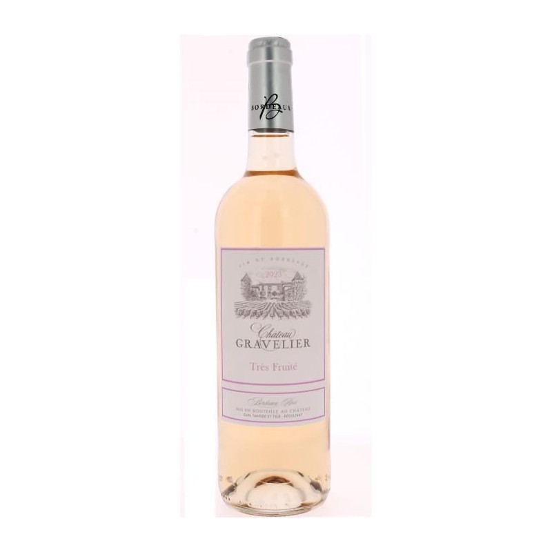 Château Gravelier 2023 Bordeaux - Vin rosé de Bordeaux Château Gravelier 2023 Bordeaux - Vin rosé de Bordeaux