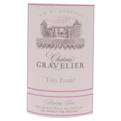 Château Gravelier 2023 Bordeaux - Vin rosé de Bordeaux
