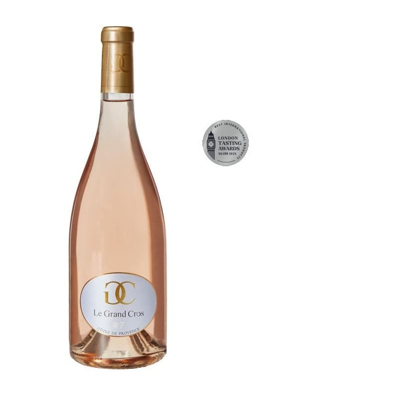 Domaine du Grand Cros 7 2023 Côtes de Provence - Vin rosé de Provenc Domaine du Grand Cros 7 2023 Côtes de Provence - Vin rosé de Provenc