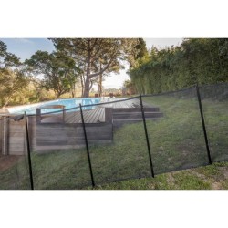 Barriere souple de sécurité - GRE - 3 m x H 1,33 m - Pré-montée -