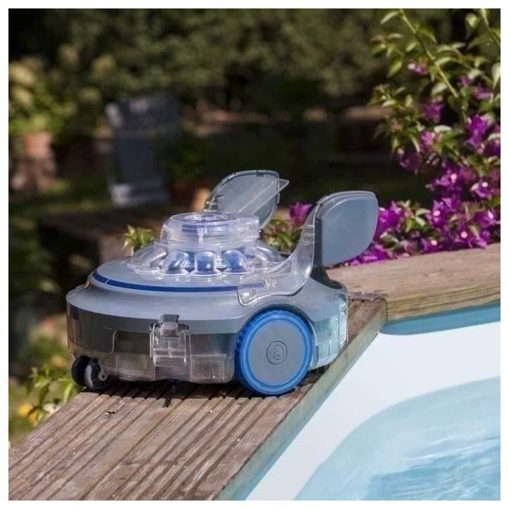 GRE - Robot a Batterie Rechargeable et sans fil, pour piscines Hors-Sol et enterrées Jusqu'a 12 x 5 m GRE - Robot a Batterie Rechargeable et sans fil, pour piscines Hors-Sol et enterrées Jusqu'a 12 x 5 m