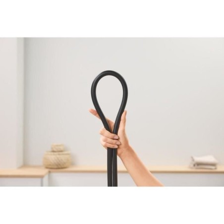Flexible de douche - GROHE VitalioFlex 287422432 - 1,75m - Anti-pliures et torsion - Connexion universelle - Surface lisse -Noir