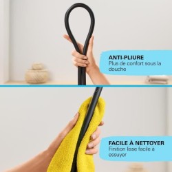 Flexible de douche - GROHE - 287412432 - 1,5 m - VitalioFlex Trend - M
