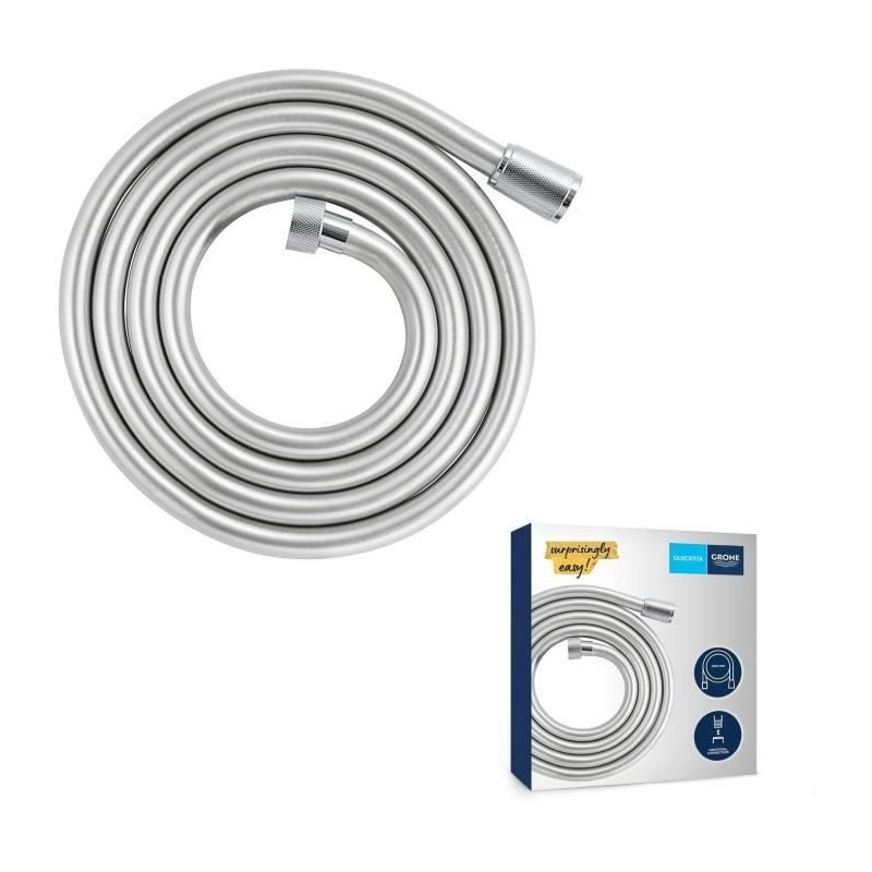 Flexible de douche - GROHE VitalioFlex 27507001 - 2m - Anti-pliures - Flexible de douche - GROHE VitalioFlex 27507001 - 2m - Anti-pliures -