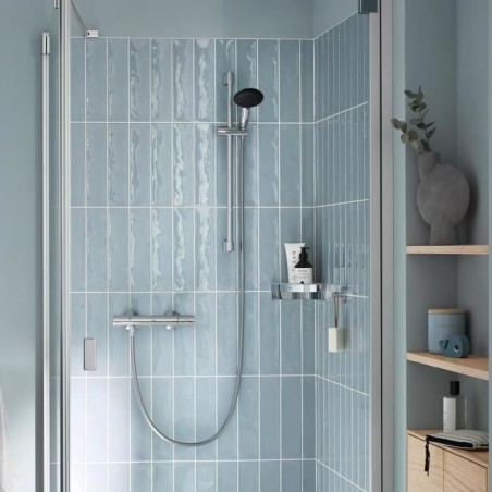 Flexible de douche - GROHE VitalioFlex 27507001 - 2m - Anti-pliures - Anti-torsion - Connexion universelle - Surface lisse - Chr