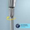 Flexible de douche - GROHE VitalioFlex 27507001 - 2m - Anti-pliures -