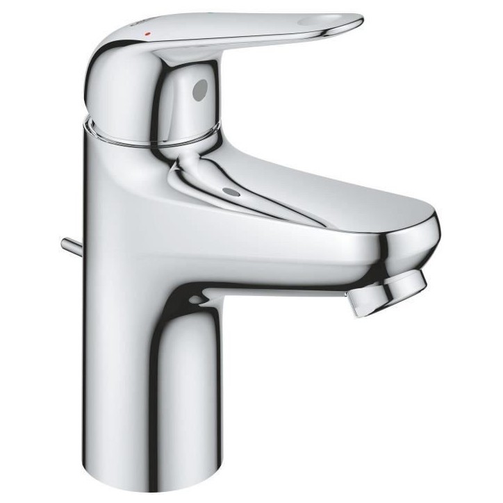 Mitigeur monocommande lavabo - GROHE Swift - 24316001 - Chromé - Taille S - Economie d'eau Mitigeur monocommande lavabo - GROHE Swift - 24316001 - Chromé - Taille S - Economie d'eau