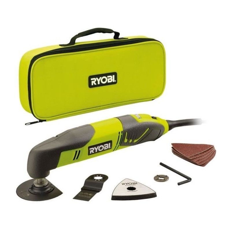 RYOBI - Multitool 200W - 10 000-20 000 osc/min - oscillation 3° - Liv RYOBI - Multitool 200W - 10 000-20 000 osc/min - oscillation 3° - Liv
