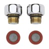 Clapets anti-retours - GROHE - Chromé 47189000 - Métal - 0,155 kg -