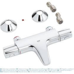 GROHE Mitigeur thermostatique Bain / Douche Precision Trend, protectio