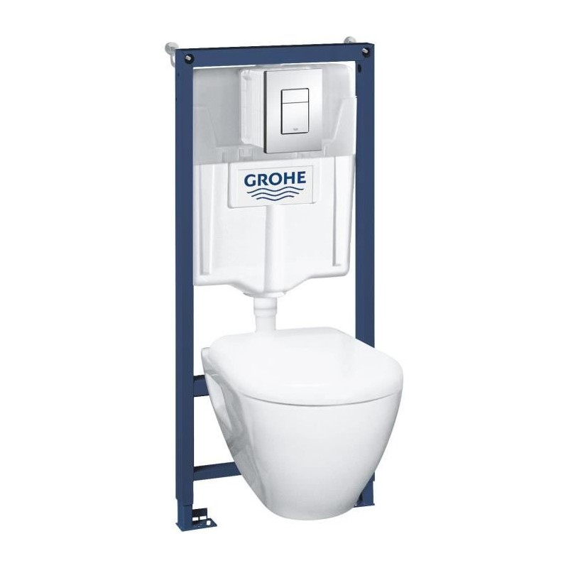GROHE - Pack Bati WC Solido Compact 39186000 - WC 6-9 l 1,13m GROHE - Pack Bati WC Solido Compact 39186000 - WC 6-9 l 1,13m