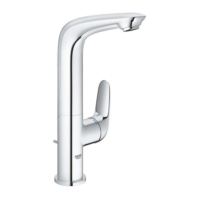 GROHE Mitigeur monocommande Lavabo Taille L Wave Chromé 23584001 GROHE Mitigeur monocommande Lavabo Taille L Wave Chromé 23584001