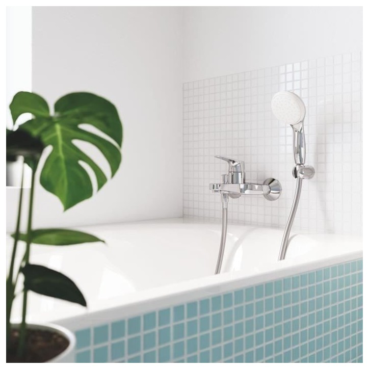Mitigeur Bain/Douche GROHE Start Flow - Montage mural - Chromé 23772000 Mitigeur Bain/Douche GROHE Start Flow - Montage mural - Chromé 23772000