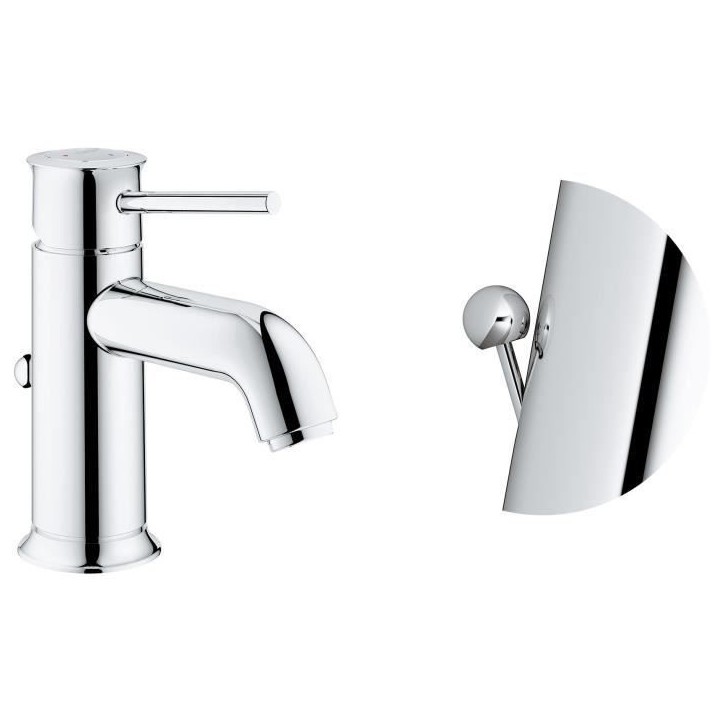 GROHE Mitigeur monocommande Lavabo Taille S Start Classic Chromé 23782000 GROHE Mitigeur monocommande Lavabo Taille S Start Classic Chromé 23782000